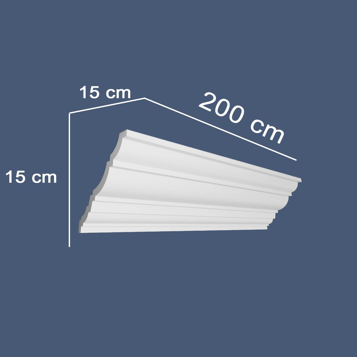 Coving for Ceilings Cornice XPS Extruded Polystyrene WW04