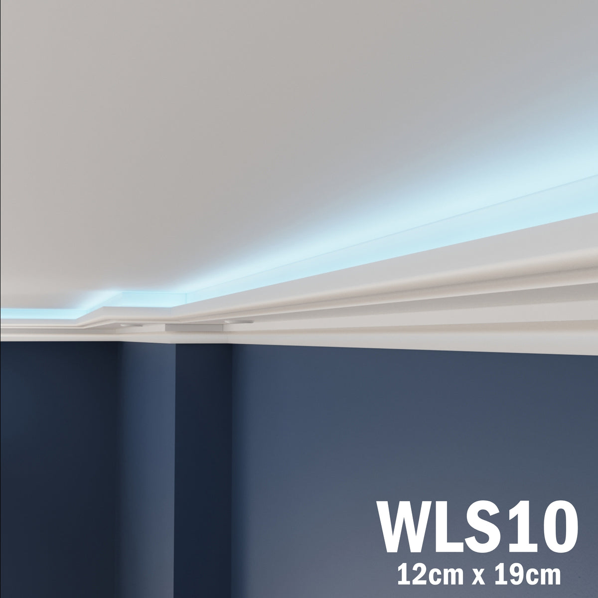 LED Coving for Ceilings Cornice XPS Extruded Polystyrene WLS10