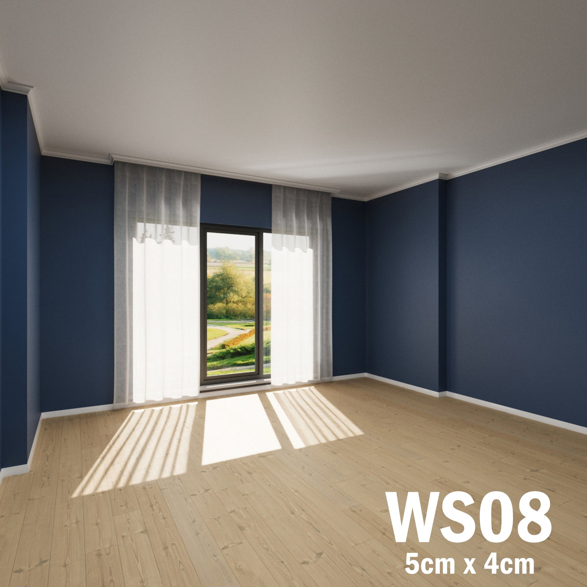 Coving for Ceilings Cornice XPS Extruded Polystyrene WS08