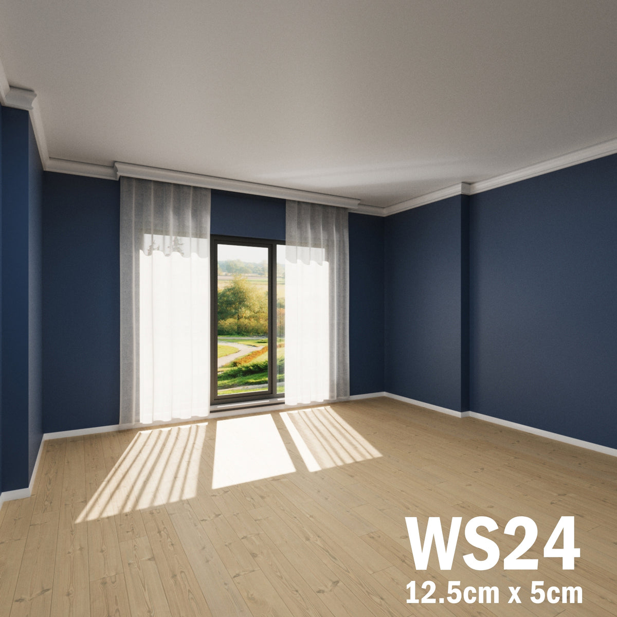 Coving for Ceilings Cornice XPS Extruded Polystyrene WS24