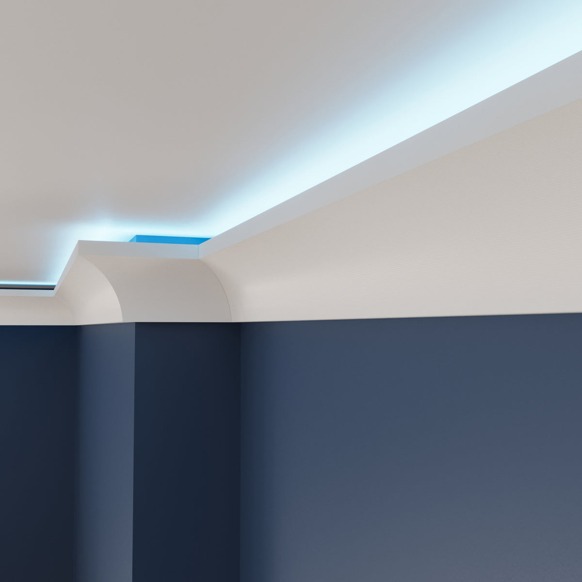 LED Coving for Ceilings Cornice XPS Extruded Polystyrene WLZ33