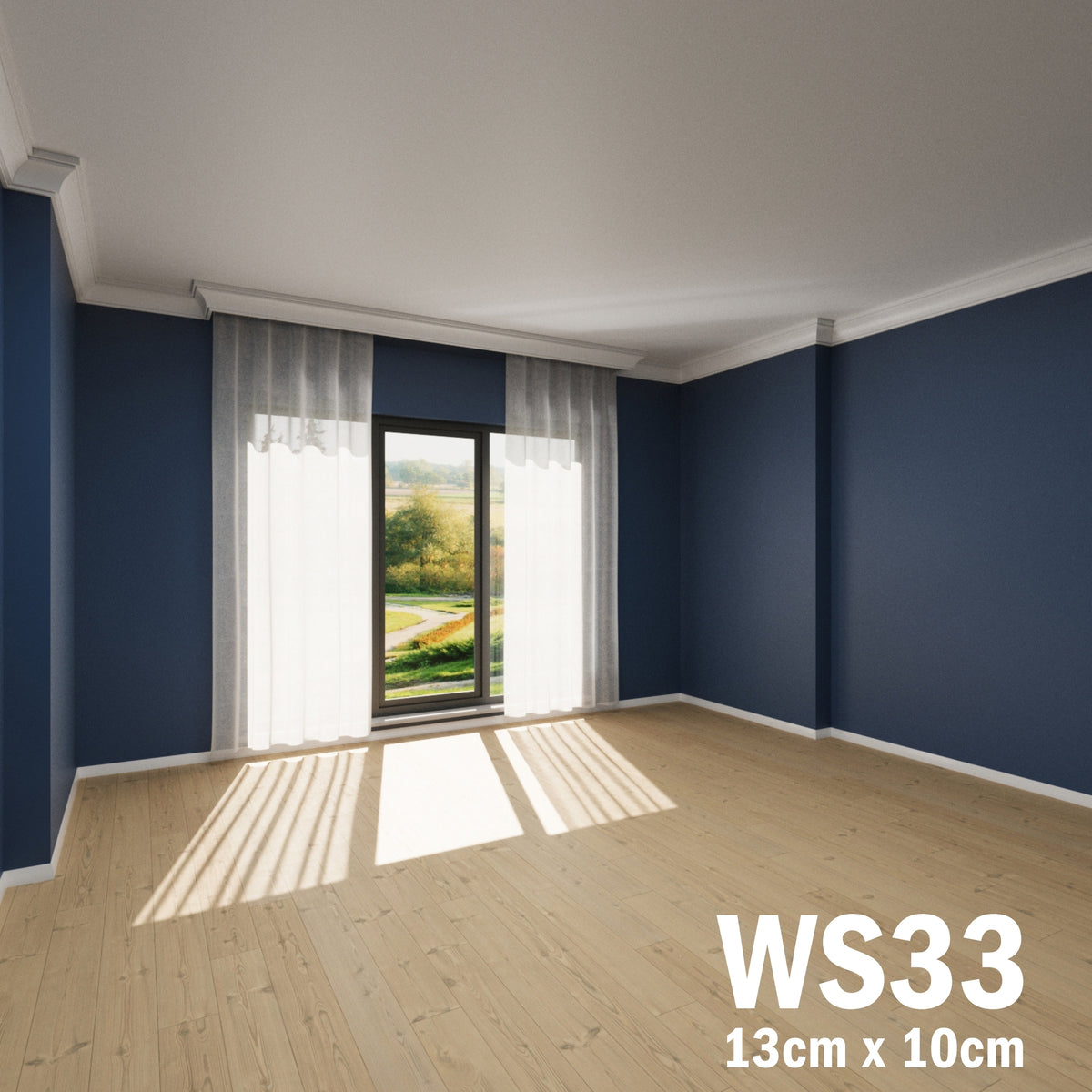 Coving for Ceilings Cornice XPS Extruded Polystyrene WS33