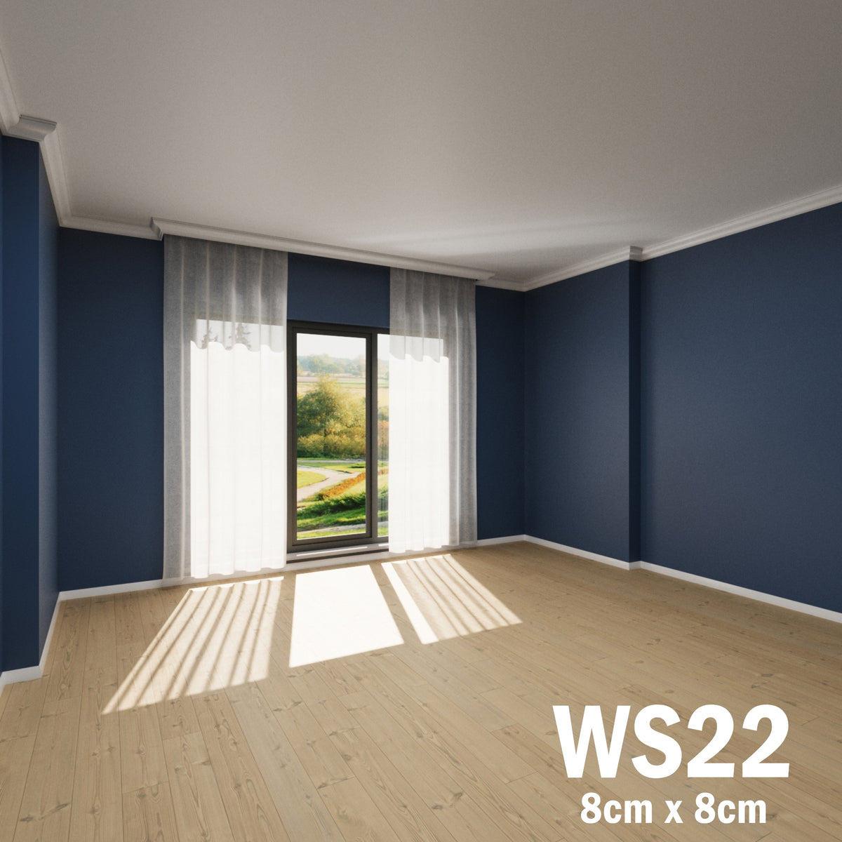 Coving for Ceilings Cornice XPS Extruded Polystyrene WS22
