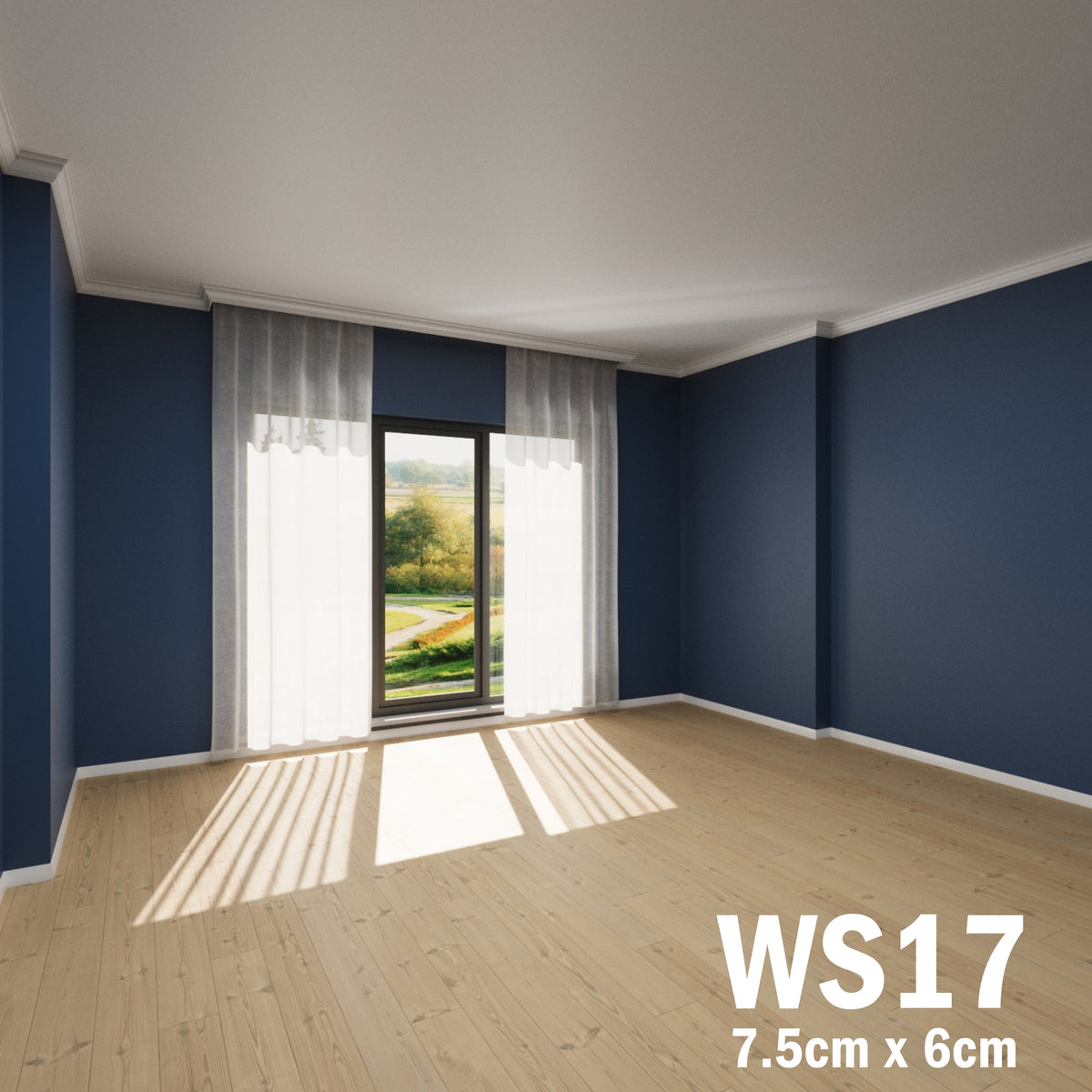 Coving for Ceilings Cornice XPS Extruded Polystyrene WS17