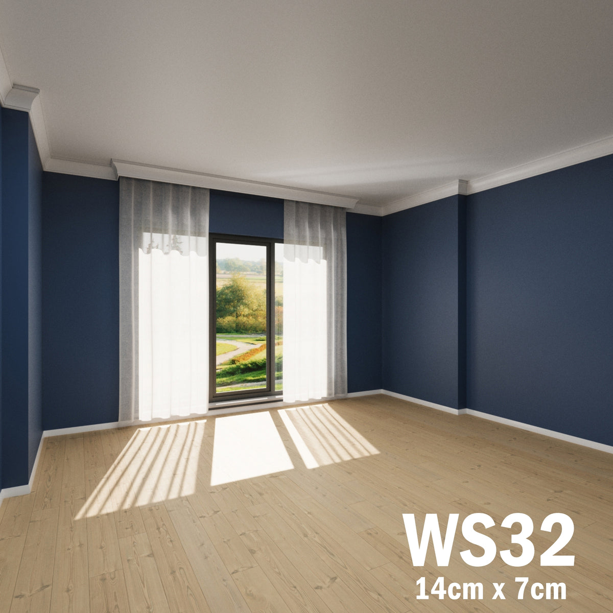 Coving for Ceilings Cornice XPS Extruded Polystyrene WS32