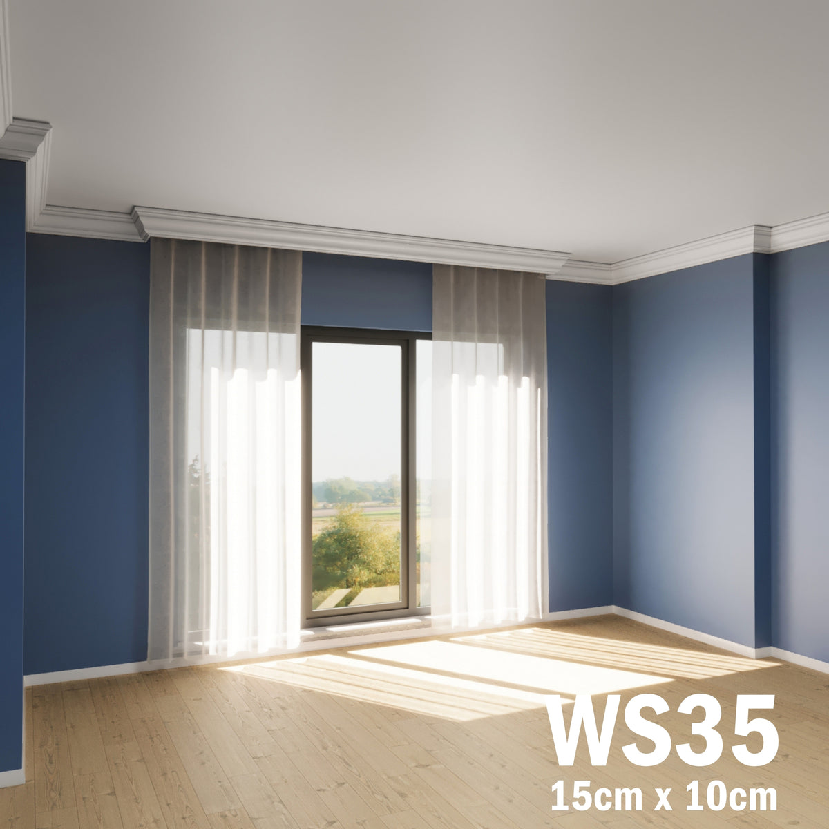Coving for Ceilings Cornice XPS Extruded Polystyrene WS35