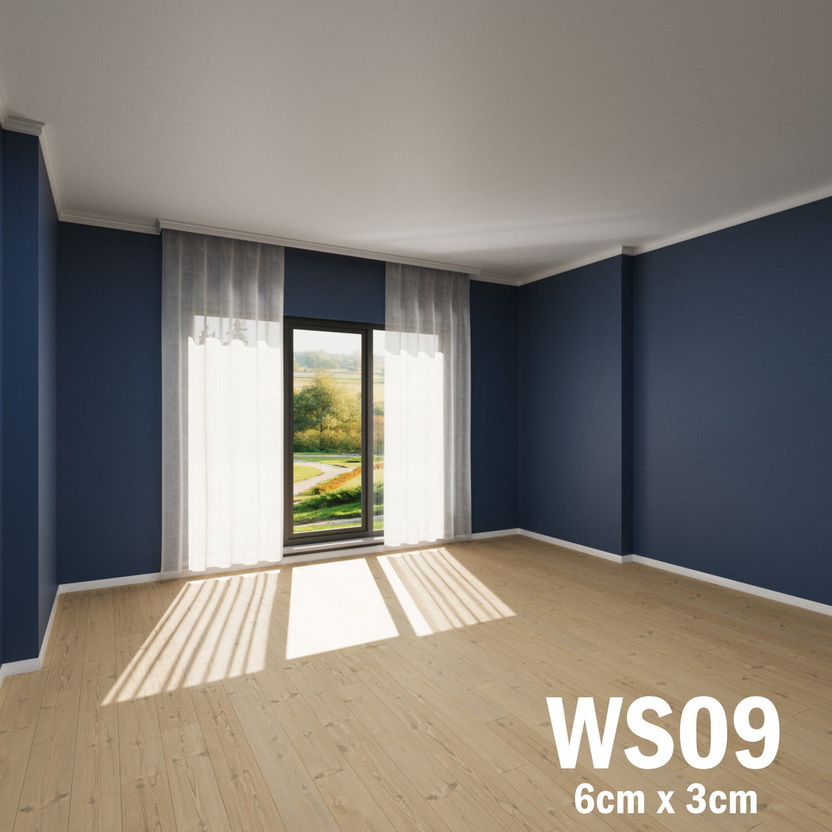 Coving for Ceilings Cornice XPS Extruded Polystyrene WS09