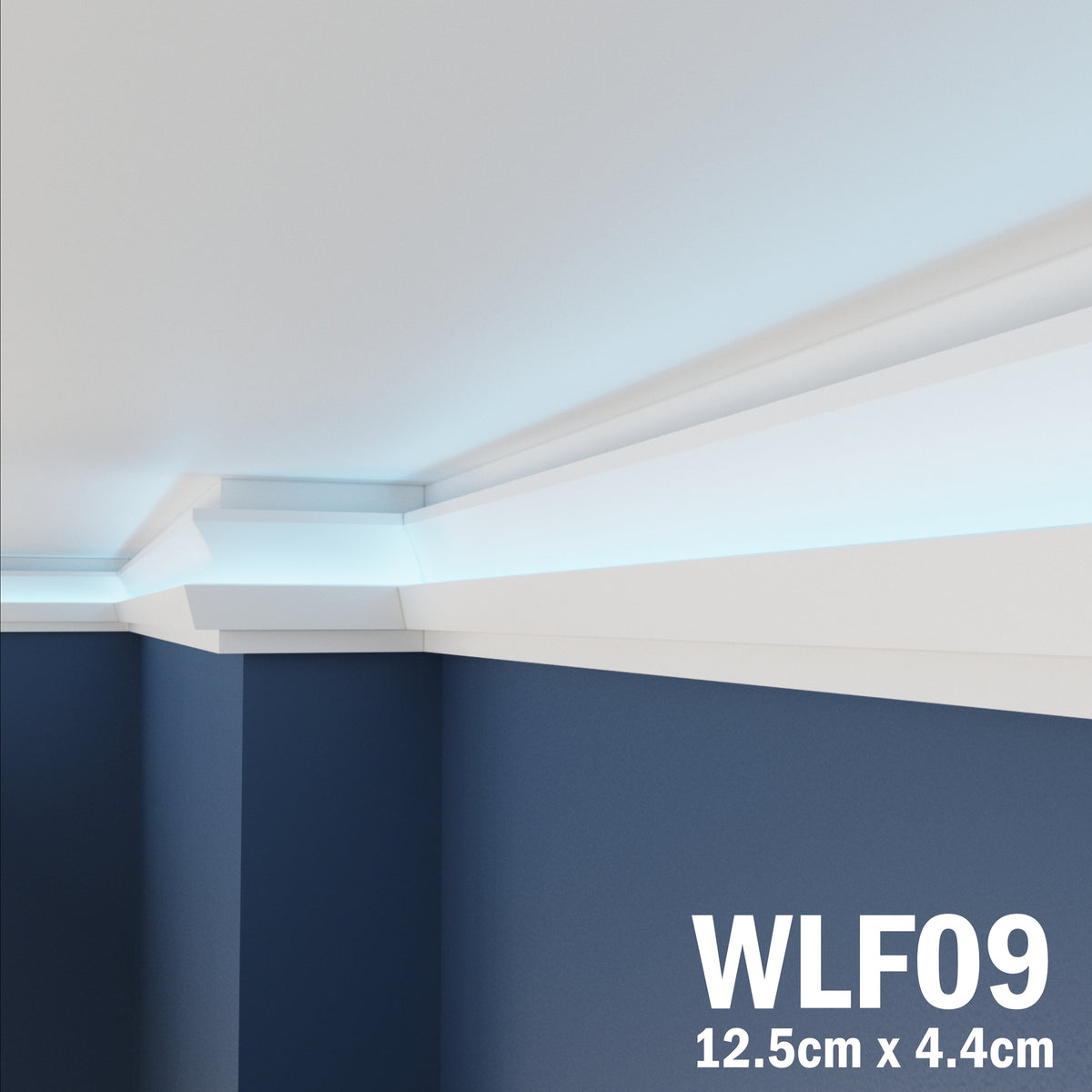 LED Coving for Ceilings Cornice XPS Extruded Polystyrene WLF09