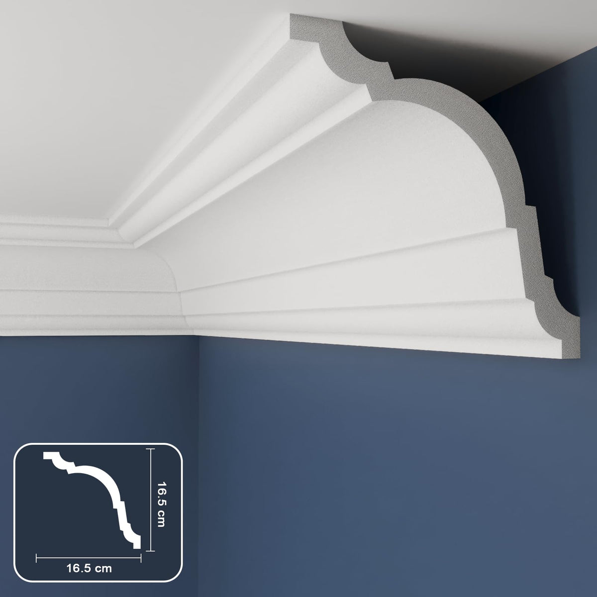 Coving for Ceilings Cornice XPS Extruded Polystyrene WW05