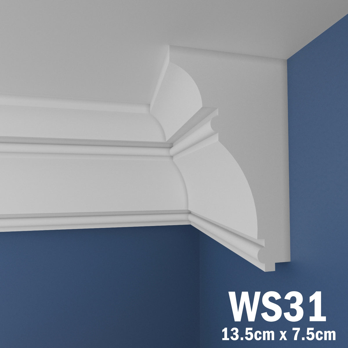 Coving for Ceilings Cornice XPS Extruded Polystyrene  WS31