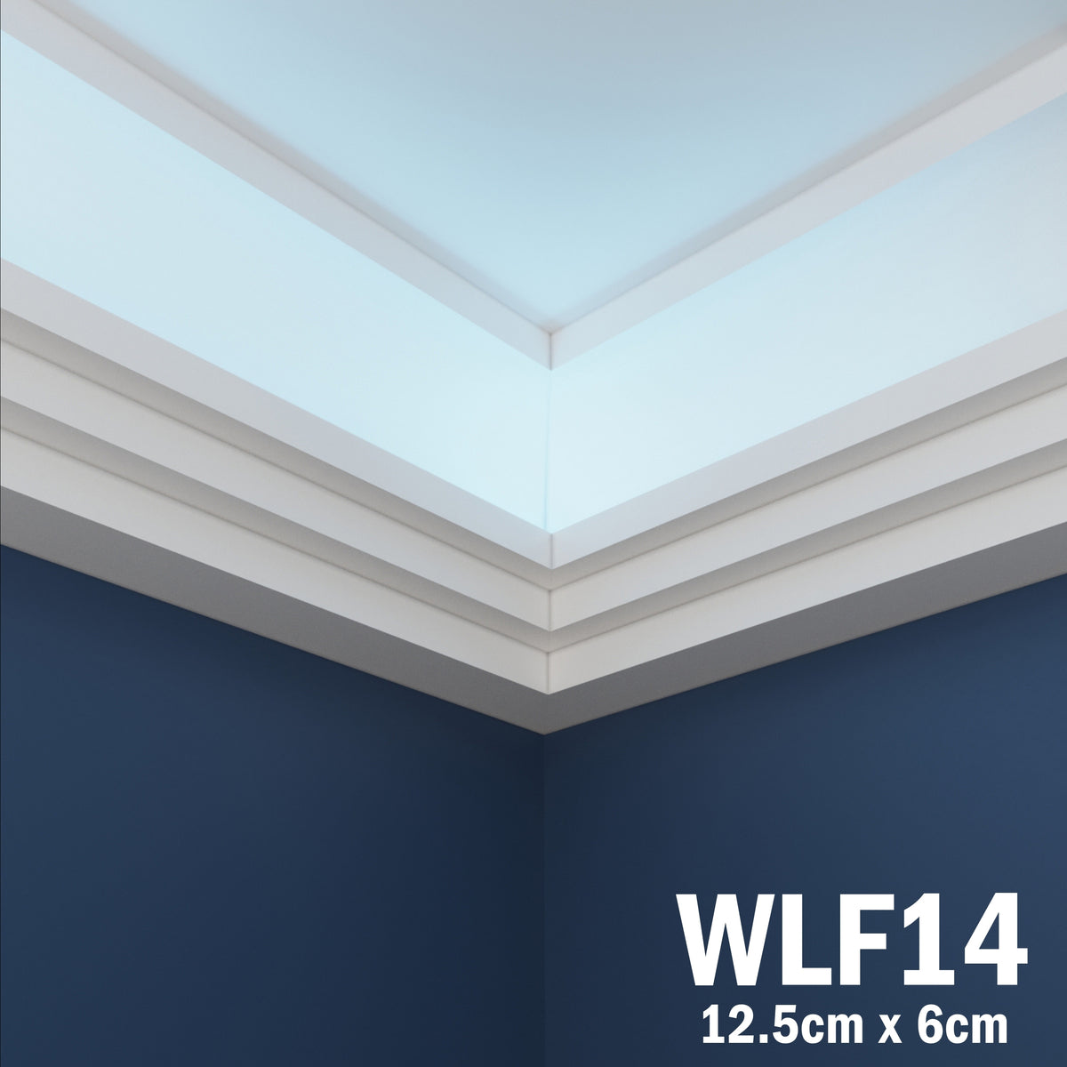 LED Coving for Ceilings Cornice XPS Extruded Polystyrene WLF14