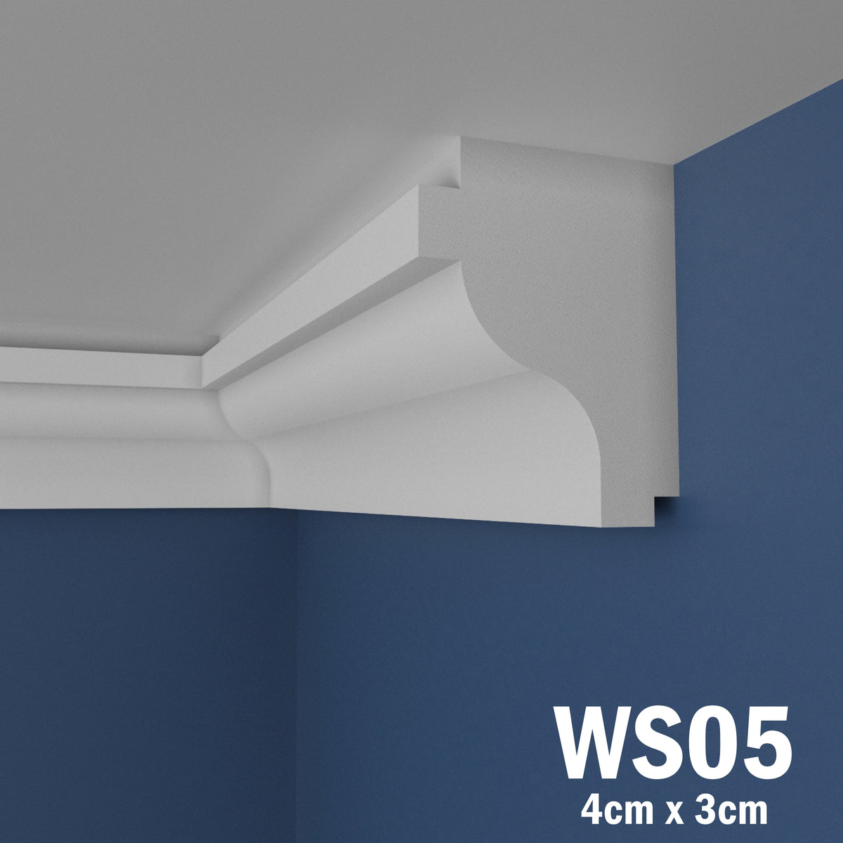 Coving for Ceilings Cornice XPS Extruded Polystyrene WS05