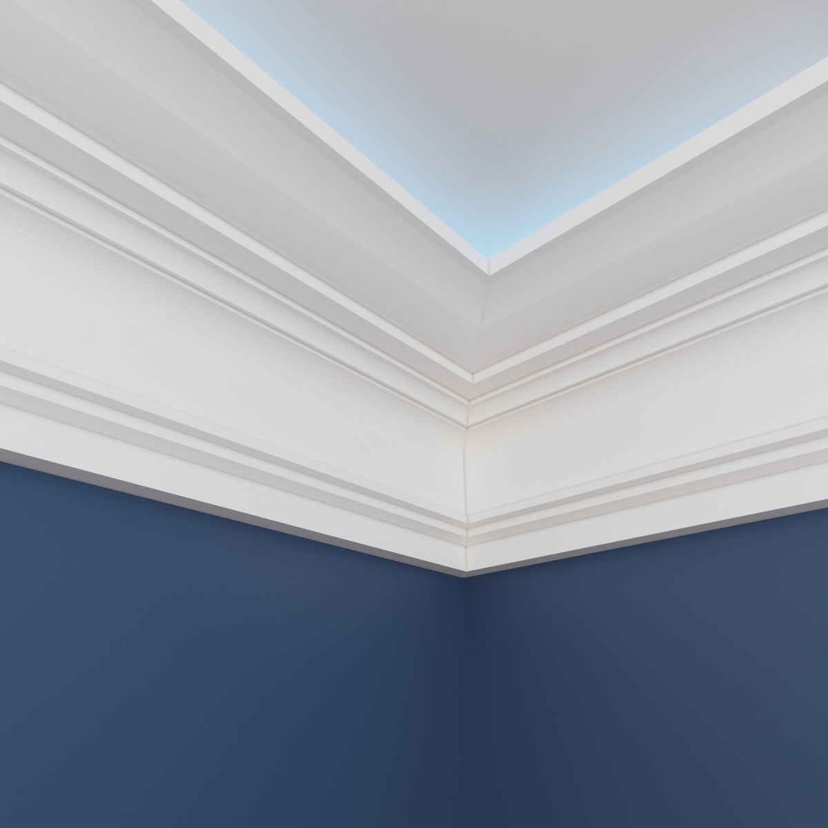 LED Coving for Ceilings Cornice XPS Extruded Polystyrene WLZ14