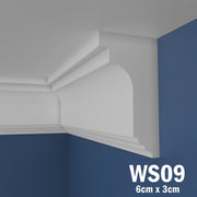 Coving for Ceilings Cornice XPS Extruded Polystyrene WS09