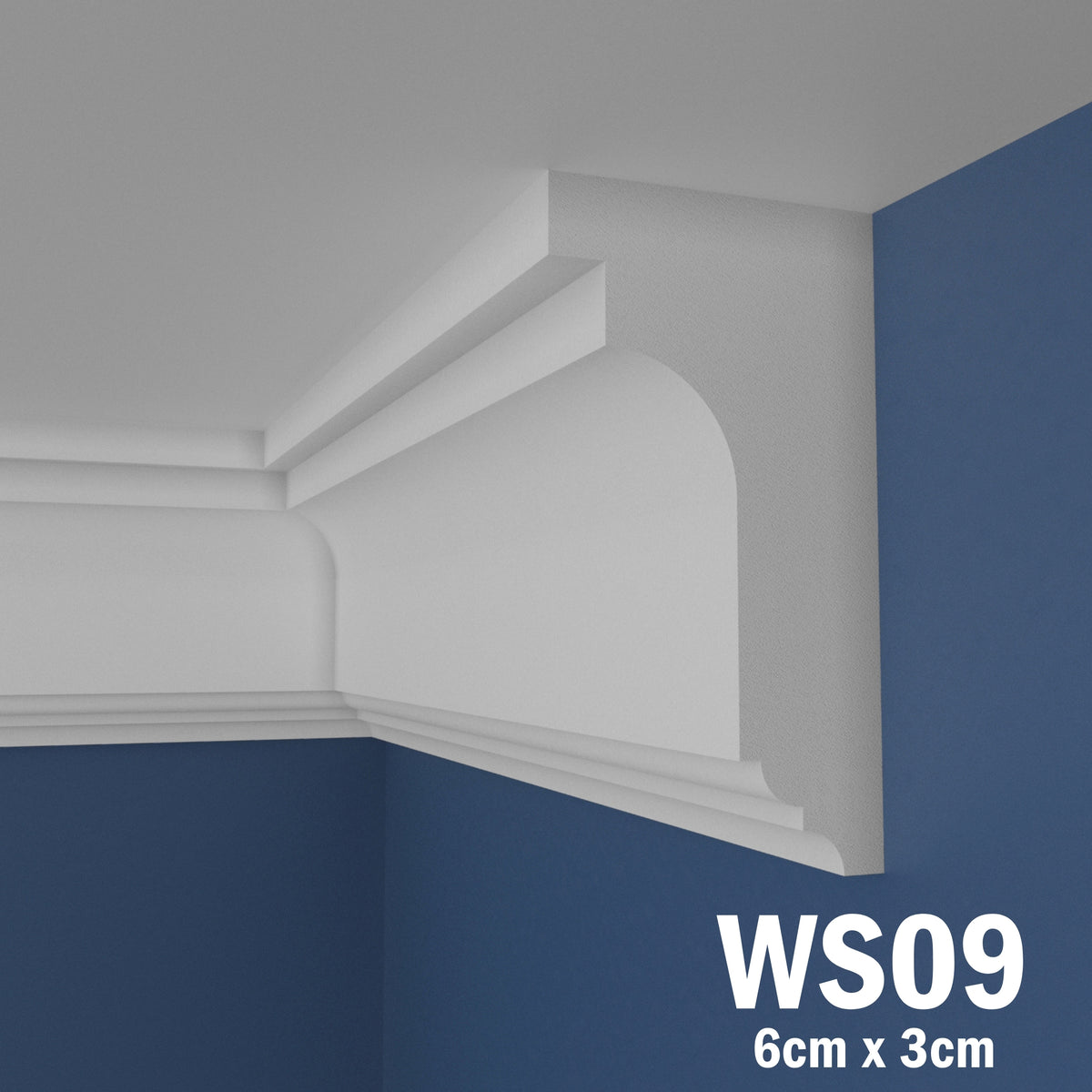 Coving for Ceilings Cornice XPS Extruded Polystyrene WS09
