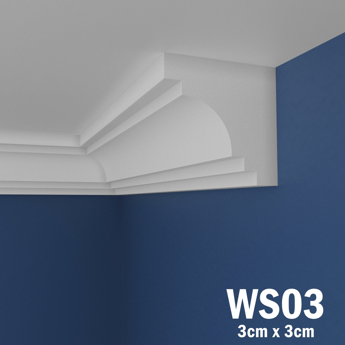 Coving for Ceilings Cornice XPS Extruded Polystyrene WS03