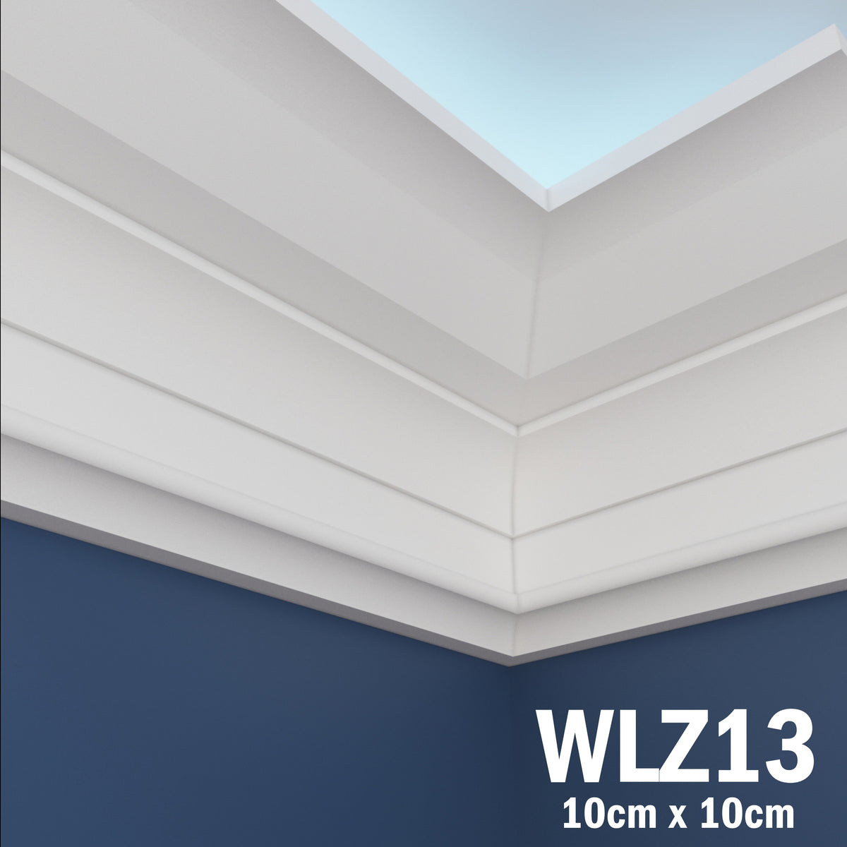 LED Coving for Ceilings Cornice XPS Extruded Polystyrene WLZ13