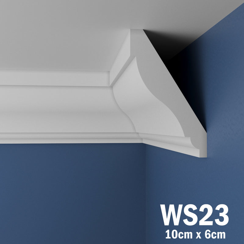 Coving for Ceilings Cornice XPS Extruded Polystyrene WS23