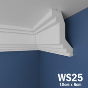 Coving for Ceilings Cornice XPS Extruded Polystyrene WS25