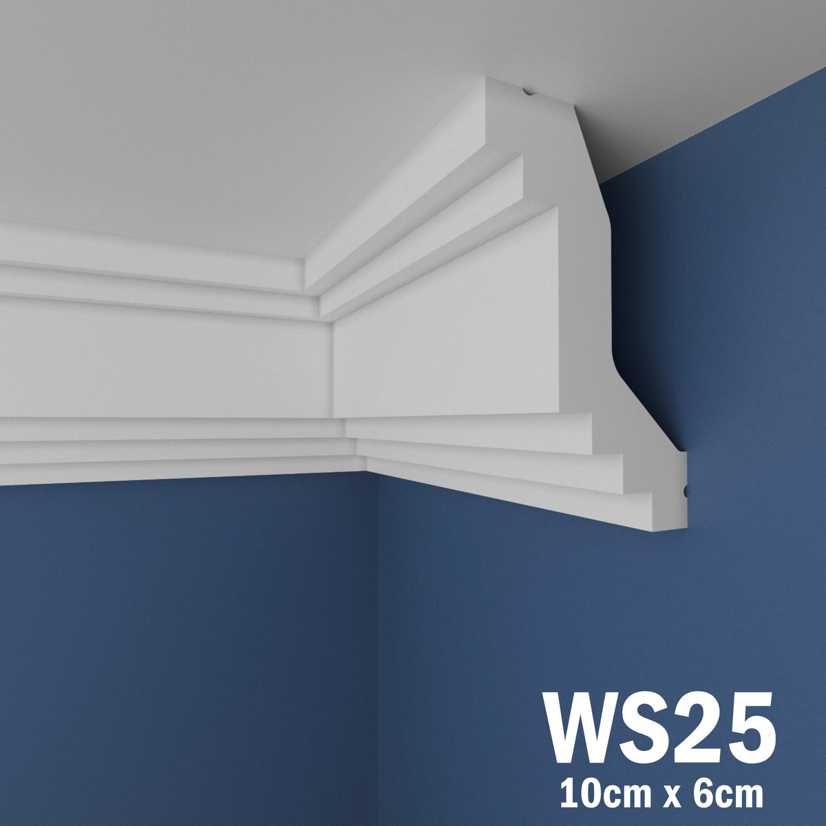 Coving for Ceilings Cornice XPS Extruded Polystyrene WS25