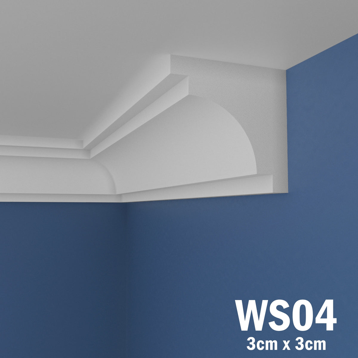 Coving for Ceilings Cornice XPS Extruded Polystyrene WS04