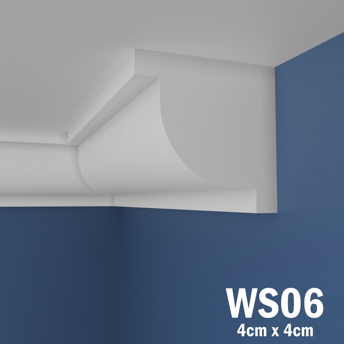 Coving for Ceilings Cornice XPS Extruded Polystyrene WS06