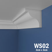 Coving for Ceilings Cornice XPS Extruded Polystyrene WS02