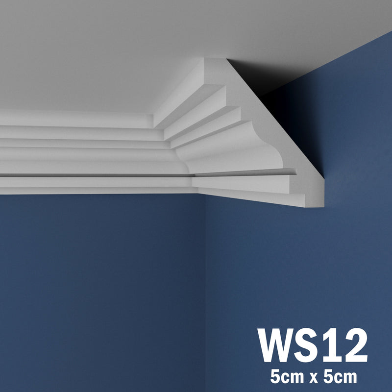 Coving for Ceilings Cornice XPS Extruded Polystyrene WS12