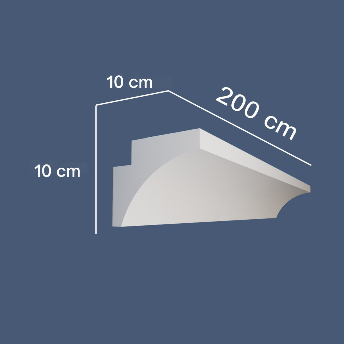LED Coving for Ceilings Cornice XPS Extruded Polystyrene WLZ29