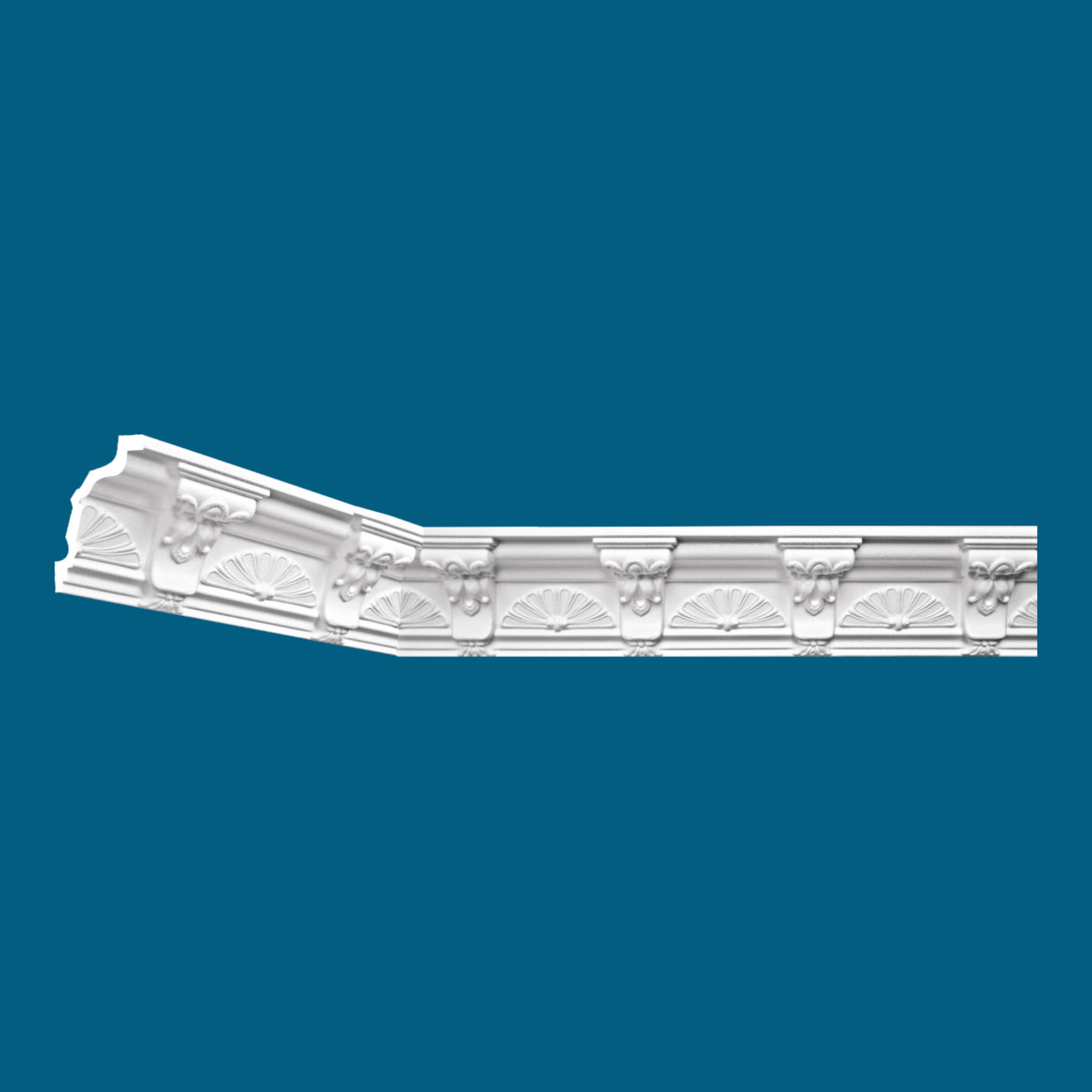 Victorian-05 Coving for Ceilings Cornice Polystyrene Baroque Style