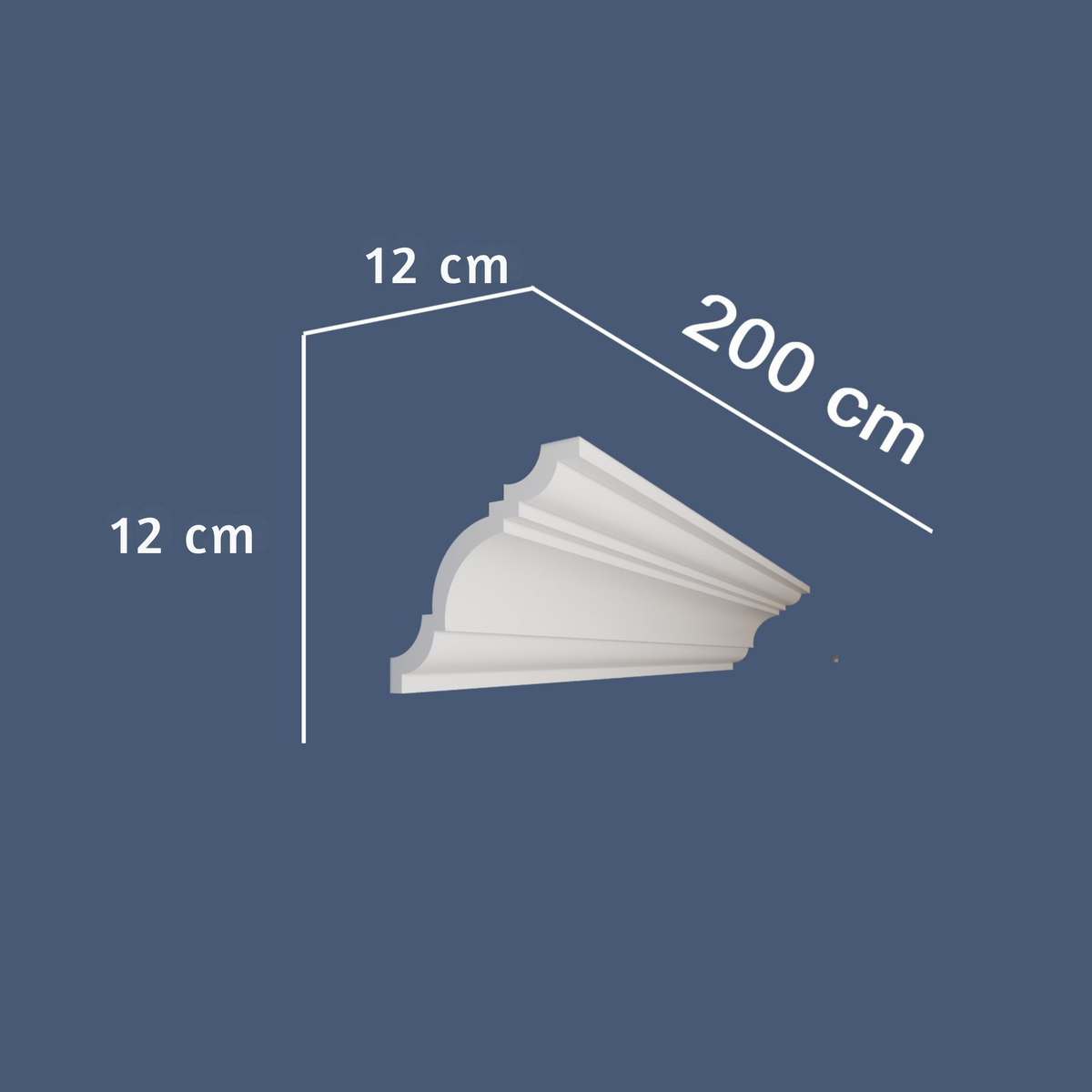 Coving for Ceilings Cornice XPS Extruded Polystyrene WM11