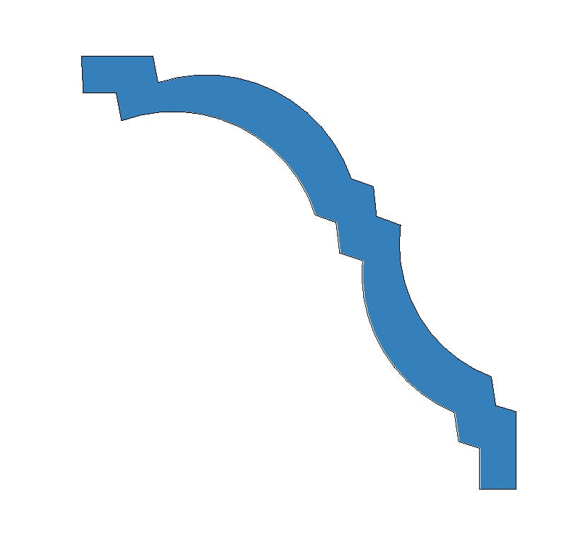 WM16 Series XPS Cornice Coving – Decorative Coving Moulding for Ceilings, Lightweight Paintable Ceiling Coving Trim, Easy DIY Installation, Durable and Moisture Resistant