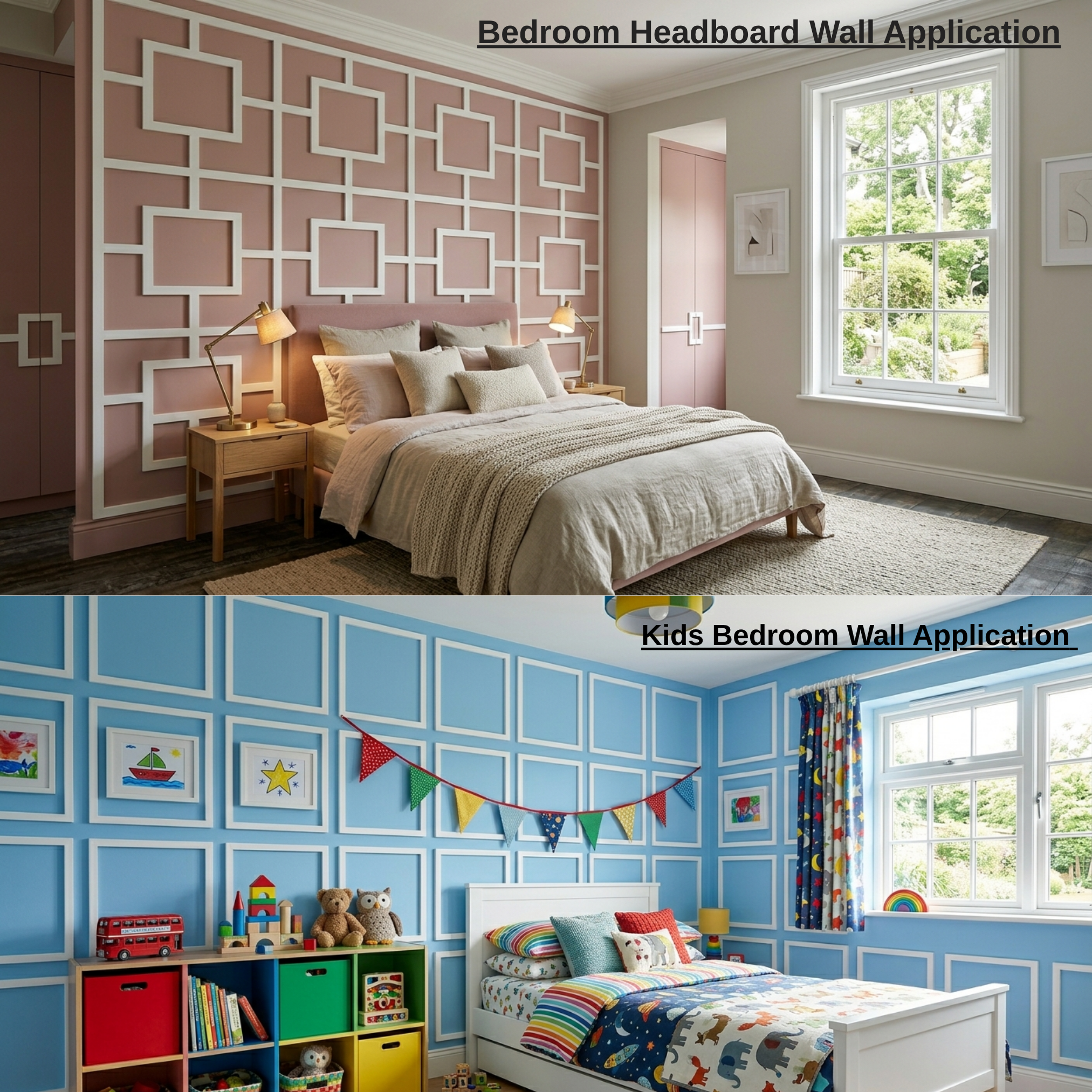 WOLDECOR XPS Decorative Ceiling Panels – 3D Ceiling & Wall Slat, Made in UK
