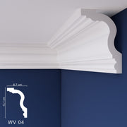 WOLDECOR WV04 XPS coving cornice
