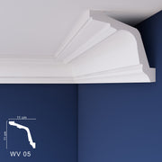 WOLDECOR WV05 XPS coving cornice