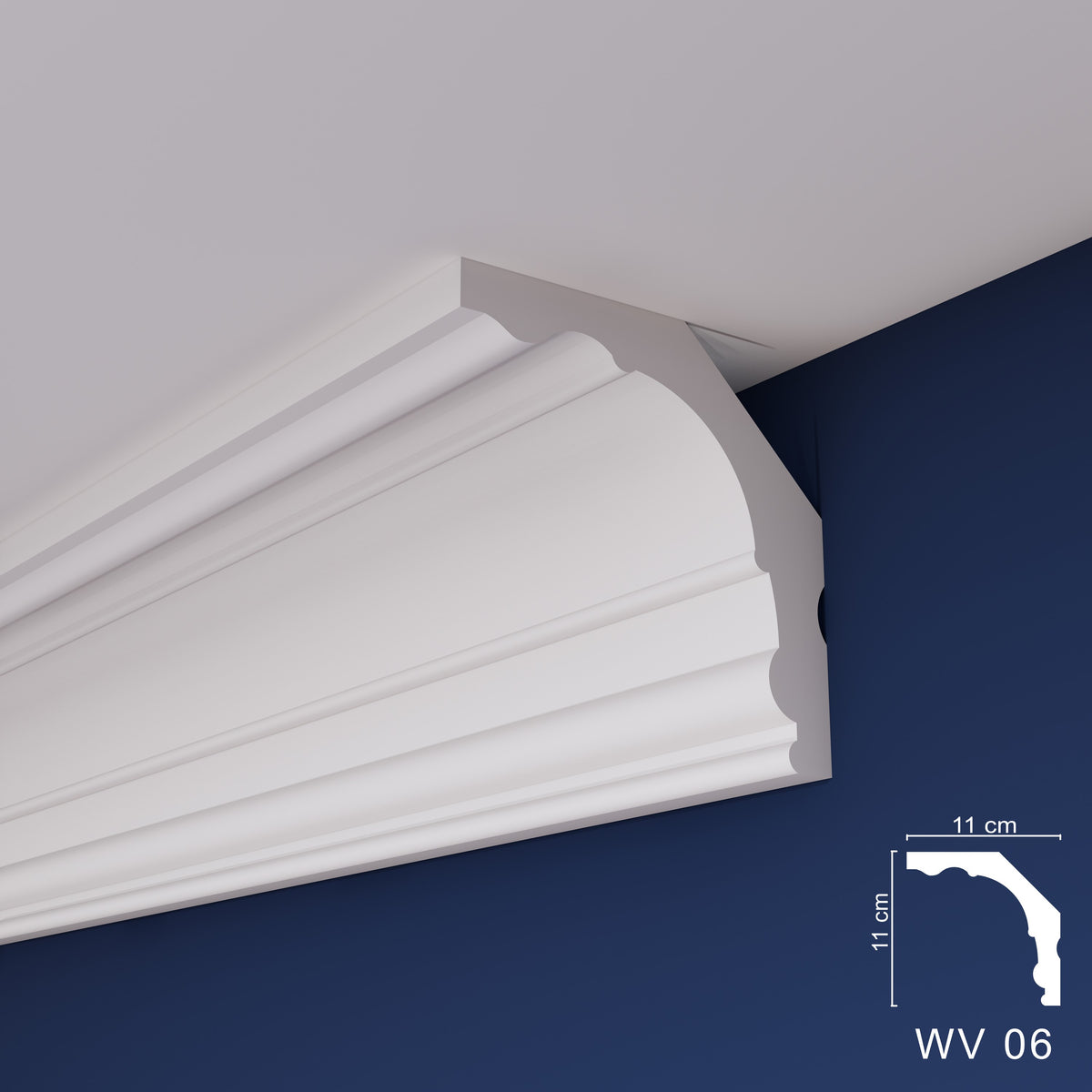 WOLDECOR WV06 XPS coving cornice