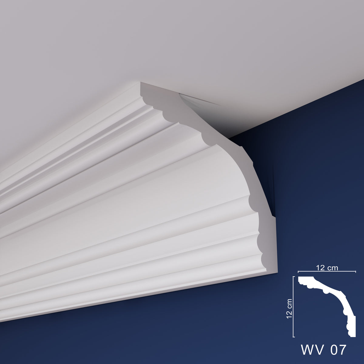 WOLDECOR WV07 XPS coving cornice